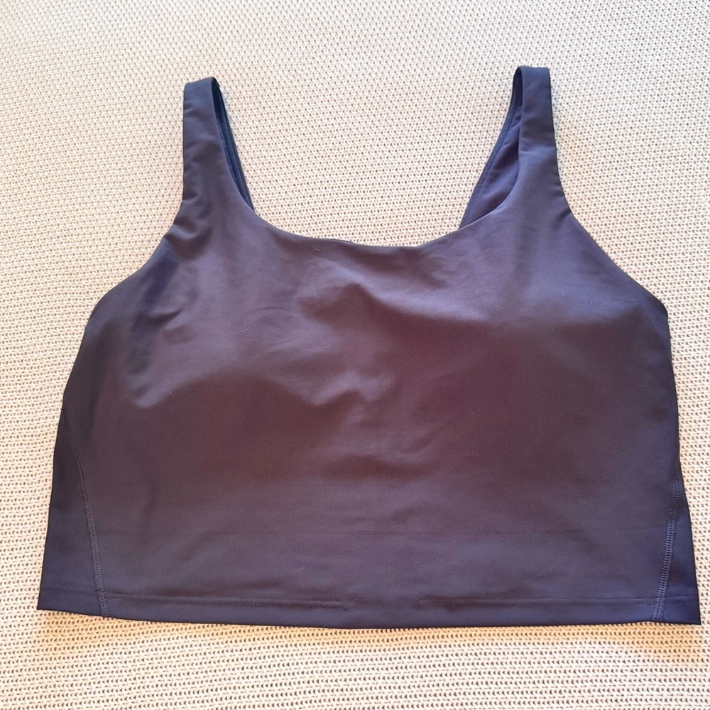 OLD NAVY Blue Light Support PowerSoft Longline Sports Bra w Removable Pads - Picture 5 of 16